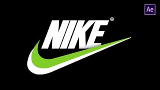 How to Make Nike Logo Animation in After Effects  AE Tutorial 2024 [upl. by Alban470]