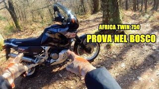 Africa Twin XRV 750 ENDURO TEST [upl. by Ehcrop]