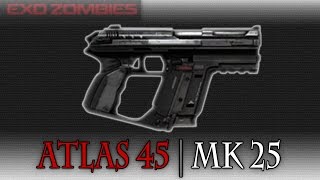 Advanced Warfare GRIZZombies Atlas 45 MK25  Weapon Review [upl. by Ryann9]