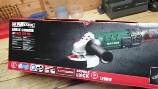 Parkside Lidl 125mm Angle Grinder [upl. by Ferdy]