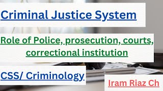 Criminal Justice System  60 Second Sociology [upl. by Erick]