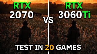 RTX 2070 vs RTX 3060 Ti  Test In 20 Games at 1080p  2024 [upl. by Ynnus463]