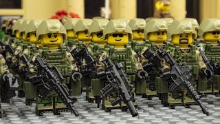 WAR IN LEGO CITY Stop Motion Animation [upl. by Derfla]