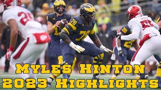 Myles Hinton 2023 Highlights [upl. by Anirbys439]