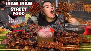 FILIPINO ASSORTED IHAWIHAW STREET FOODS MUKBANG isaw ng Chicken amp Pork Bbq Atbp PINOY MUKBANG [upl. by Anivlac667]