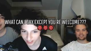 finn wolfhard being himself for 545 minutes not so straight [upl. by Ketty]