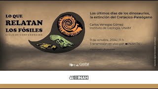 Conferencia quotLos últimos días de los dinosaurios la extinción del CretácicoPaleógenoquot [upl. by Froma801]