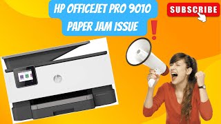 Fixed Paper Jam issue HP Officejet Pro 9015e 9015 9010 9010e 9020 9020e Series Printer [upl. by Sowell182]