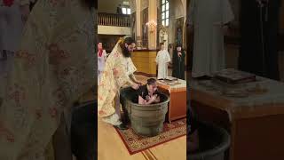 Orthodox Baptism christian [upl. by Attiuqihc]