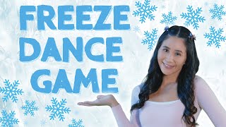 Freeze Dance Game  Fun Dance For Kids  Miss Katie Show  Songs for Kids [upl. by Adnihc391]