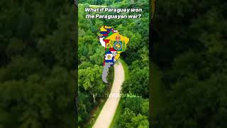 What if Paraguay won the Paraguay War geography mapping countrys contryballs history [upl. by Anneiv]