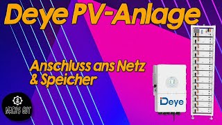 PV Anlage  Anschluss ans Netz amp Speicher [upl. by Walley869]