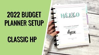 2022 BUDGET PLANNER SETUP [upl. by Gary278]