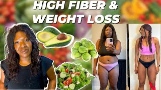 5 Ways Fiber Helps You Lose Weight  High Fiber Food List [upl. by Karil817]