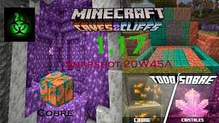 Minecraft 117 nuevos bloques y minerales [upl. by Yrrok]