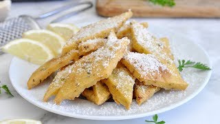 Italian Panelle Chickpea Fritters by Cooking with Manuela [upl. by Magdalen625]