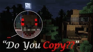 GOATMAN in MINECRAFT Park Ranger Horror  DO YOU COPY  Scary Animation [upl. by Nniroc]