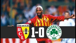 RC Lens 10 Panathinaïkos  Ligue des Champions 21101998 [upl. by Atiuqet]