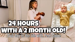 24 HOURS with a 2 MONTH OLD [upl. by Laubin]