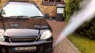 Co2 purge kit on honda civic [upl. by Ynaffet395]