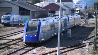 Des trains à Guéret x72500x2200Class 66 [upl. by Elmaleh]