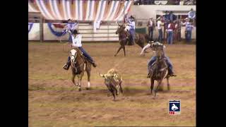 1984 NFR Round 1 David Motes  Dennis Watkins [upl. by Nahtaneoj]