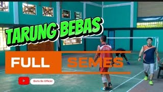 TARUNG Bebas  Mens Duobles Badminton pii trgBarta Trg Vs Ikbal Sewel full smes [upl. by Akcimahs18]