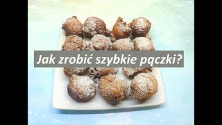 EKSPRESOWE MINI PĄCZKI Z SERKA HOMOGENIZOWANEGO [upl. by Proud928]