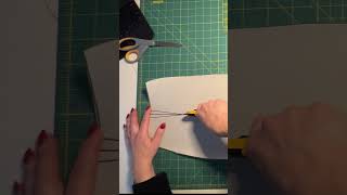 Drafting An ALine Skirt in 1 Minute [upl. by Anegal]