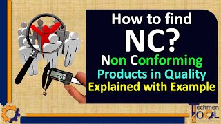 How to find NC  Non Conformance  NC Report  Quality QCQA  Explained with example [upl. by Airret258]