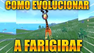 COMO EVOLUCIONAR A GIRAFARIG EN FARIGIRAF EN POKEMON ESCARLATA Y PURPURA [upl. by Kasper]