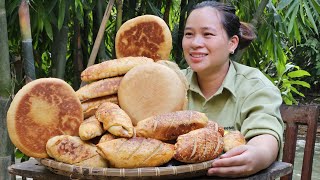 How To Make Bread From Flour  Take Care Of Piglets amp Birds  Ly Thi Ca [upl. by Ahsikad]