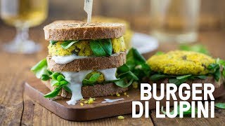 Burger di lupini e funghi cardoncelli [upl. by Otecina645]