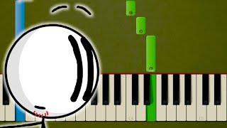 Valiant Hero Ockeroid The Henry Stickmin Collection piano tutorial [upl. by Tamar402]