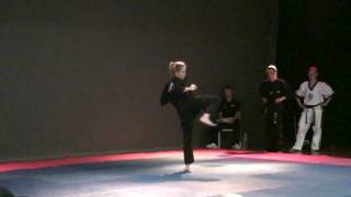 Nikki Stanley Female 1317 Freestyle Forms WKA World Championship 2009 [upl. by Peonir205]