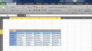 Como criar um pequeno banco de dados no Excel [upl. by Katherine]