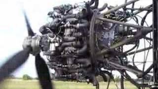 Wright 3350 Radial Engine [upl. by Eceinej]