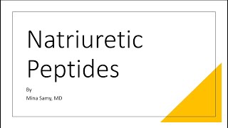 Role of Natriuretic peptide in diagnosing challenging heart failure cases [upl. by Divine]