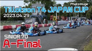 Tillotson T4 JAPAN CUP SINIOR 70【AFinal】in AKIGASE [upl. by Nedrud477]