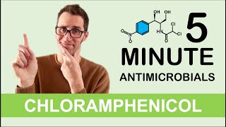 Chloramphenicol  5 Minute Antimicrobials [upl. by Ahsei]