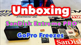 Unboxing SanDisk Extreme PRO 512GB vs SanDisk Extreme Plus 128GB pro GoPro Hero 10 [upl. by Notlok]