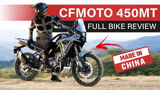 CFMOTO 450MT  The Perfect Bike For Any Adventure IBEX 450 vs Himalyan 450 [upl. by Lithea]