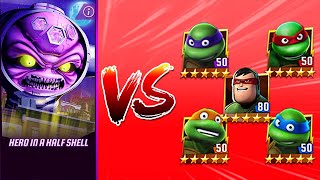 TMNT Legends Pulverizer Ninja Turtles Classic VS Kraang Prime [upl. by Mccormac]