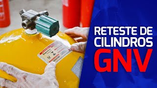 Reteste de cilindros GNV  Como é feito o passo a passo da requalificação [upl. by Namrehs]