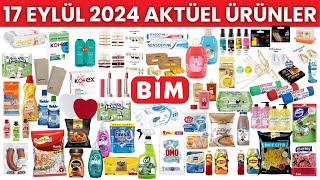 BİM 17 EYLÜL 2024  RESMİ KATALOGDAN İZLEYİN  TEMİZLİK GIDA ÜRÜNLERİ  BİM AKTÜEL İNDİRİM [upl. by Runkel]