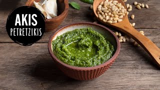 Pesto alla Genovese  Akis Petretzikis [upl. by Yreffej64]