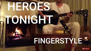 Heroes tonight Janji Guitar Fingerstyle [upl. by Adiesirb110]