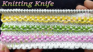 आसान बुनाई । Multicolored Knitting Pattern for Baby Apparel cardigans blankets caps [upl. by Kelcie]