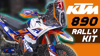 NEW Ktm 890 Adventure Rally Build 2024 [upl. by Anivad]