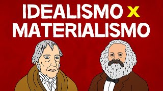 Idealismo x Materialismo HistóricoDialético  Marx e Hegel [upl. by Oecam]